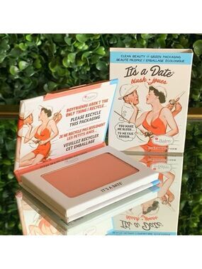 theBalm IT'S A DATE Blush | NEW | Full Size | The Balm | Peach | Its a Date